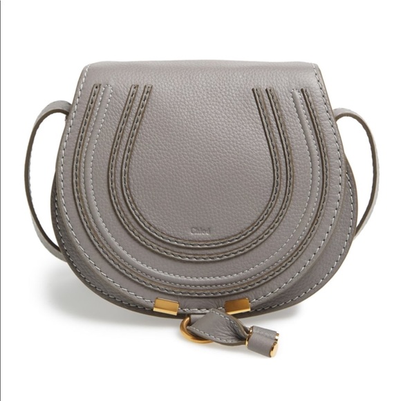 Chloe Handbags - Chloe 'mini' Marcie Crossbody cashmere gray